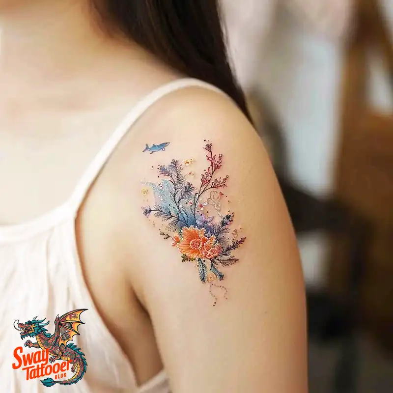 150 Women's Shoulder Tattoo Design Ideas: Your Next Ink 14 Women's Shoulder Tattoo