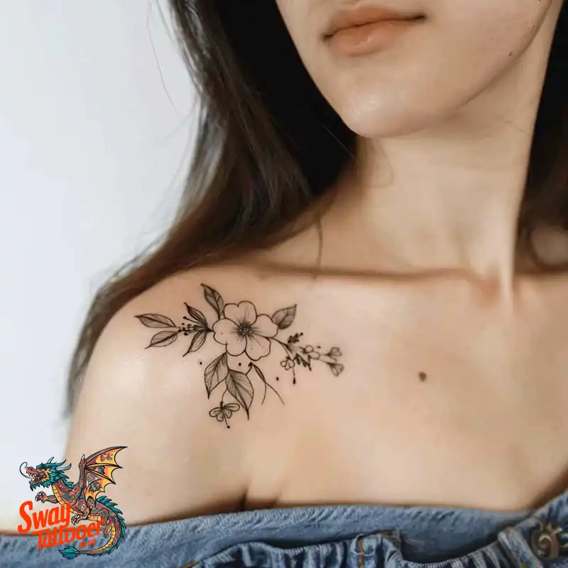 150 Women's Shoulder Tattoo Design Ideas: Your Next Ink 11 Women's Shoulder Tattoo