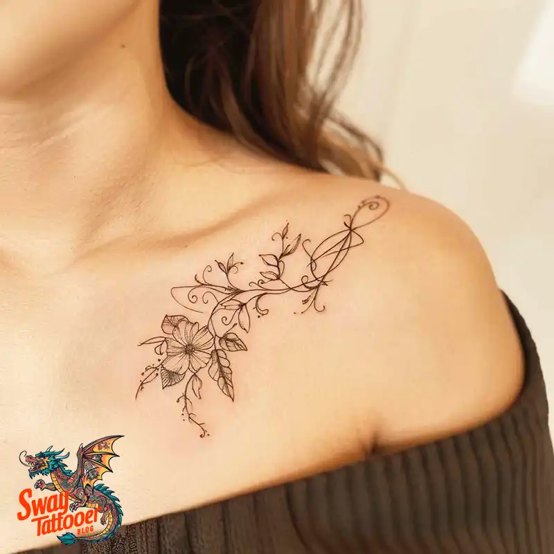 150 Women's Shoulder Tattoo Design Ideas: Your Next Ink 7 Women's Shoulder Tattoo