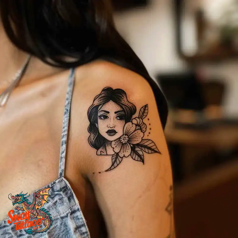 150 Women's Shoulder Tattoo Design Ideas: Your Next Ink 5 Women's Shoulder Tattoo