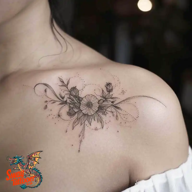 150 Women's Shoulder Tattoo Design Ideas: Your Next Ink 138 Women's Shoulder Tattoo