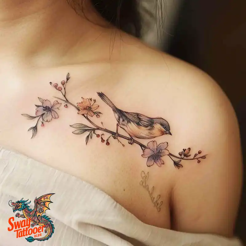150 Women's Shoulder Tattoo Design Ideas: Your Next Ink 105 Women's Shoulder Tattoo