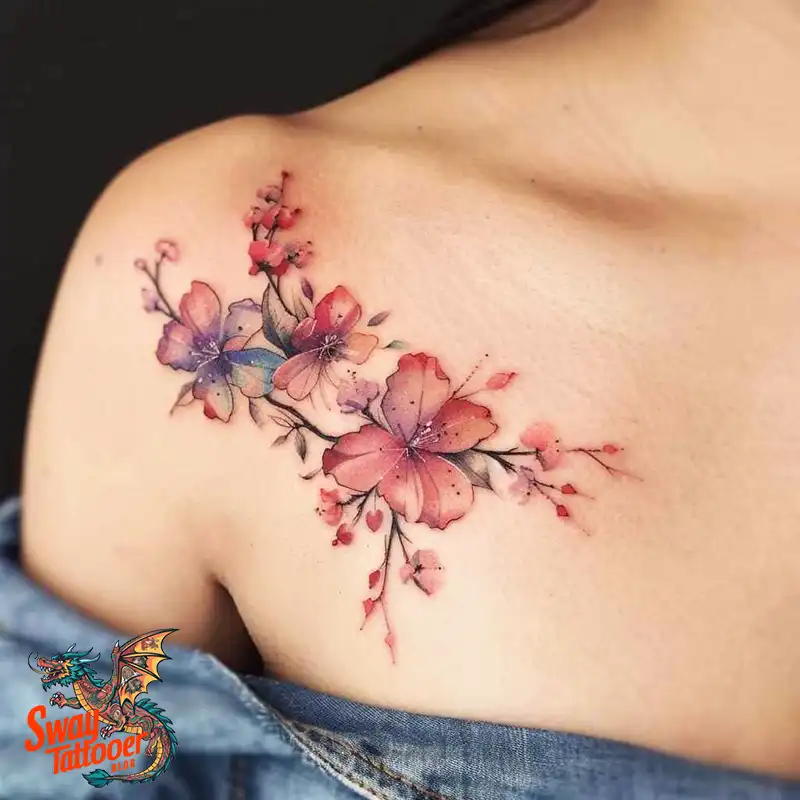 150 Women's Shoulder Tattoo Design Ideas: Your Next Ink 97 Women's Shoulder Tattoo