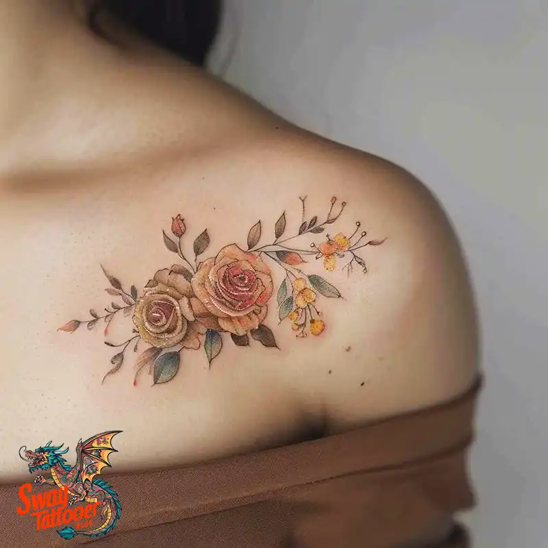 150 Women's Shoulder Tattoo Design Ideas: Your Next Ink 100 Women's Shoulder Tattoo
