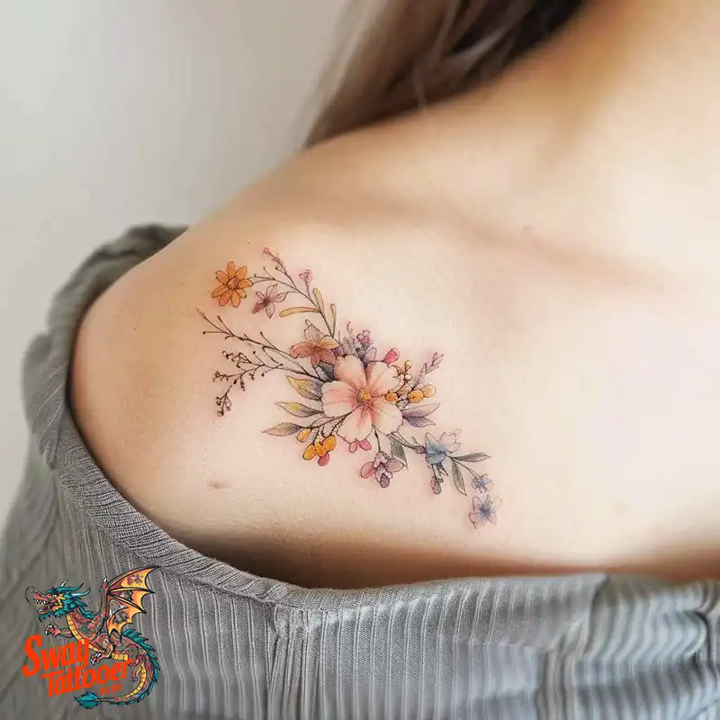 150 Women's Shoulder Tattoo Design Ideas: Your Next Ink 101 Women's Shoulder Tattoo