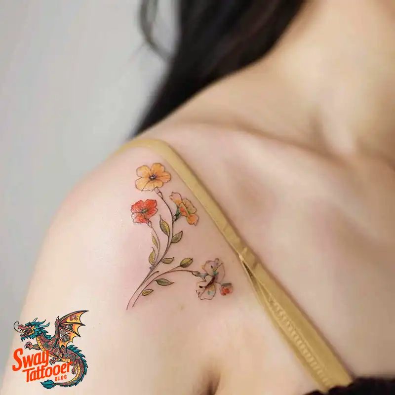 150 Women's Shoulder Tattoo Design Ideas: Your Next Ink 94 Women's Shoulder Tattoo