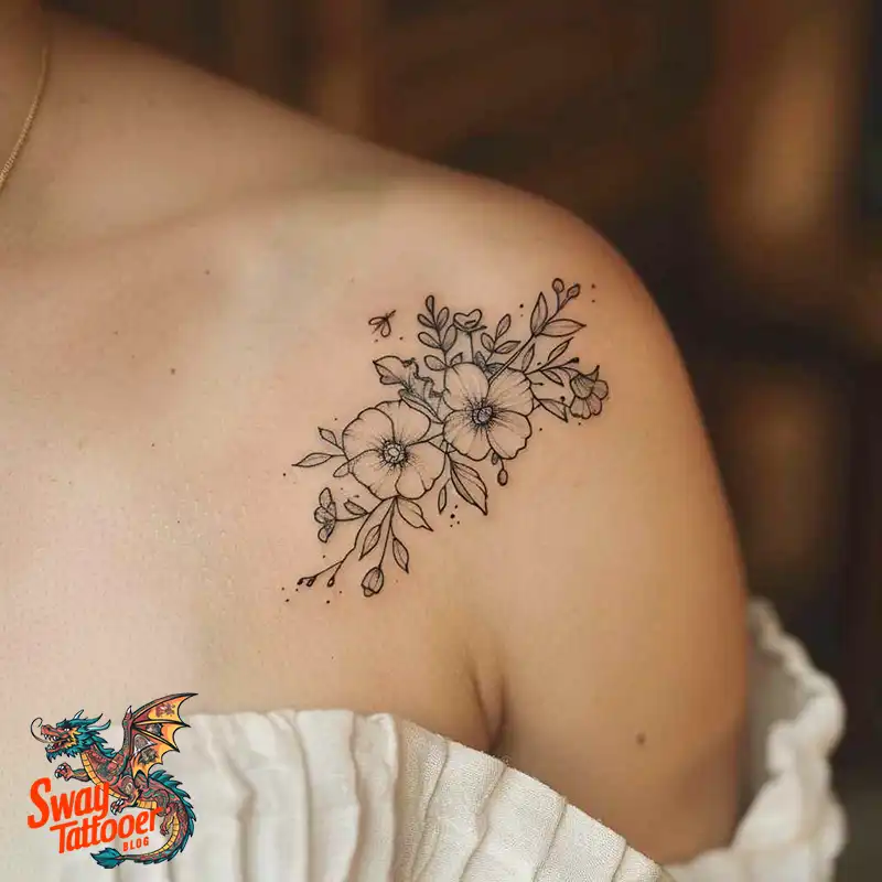 150 Women's Shoulder Tattoo Design Ideas: Your Next Ink 90 Women's Shoulder Tattoo