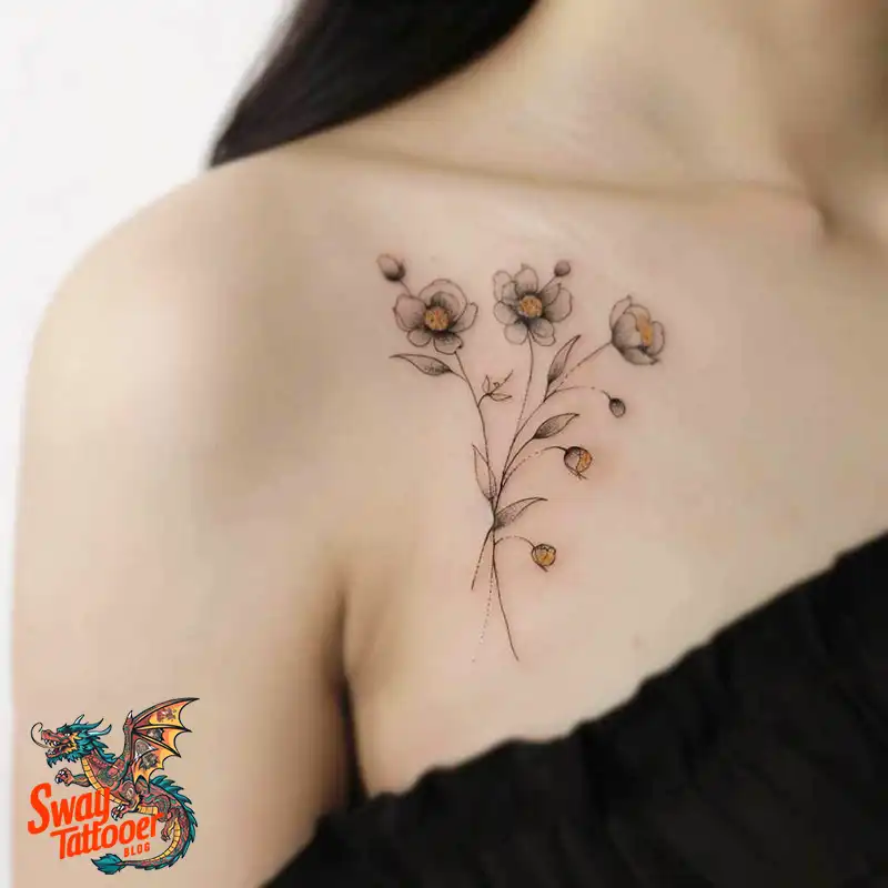 150 Women's Shoulder Tattoo Design Ideas: Your Next Ink 82 Women's Shoulder Tattoo