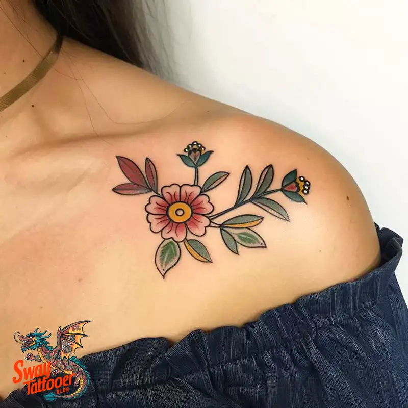 150 Women's Shoulder Tattoo Design Ideas: Your Next Ink 71 Women's Shoulder Tattoo