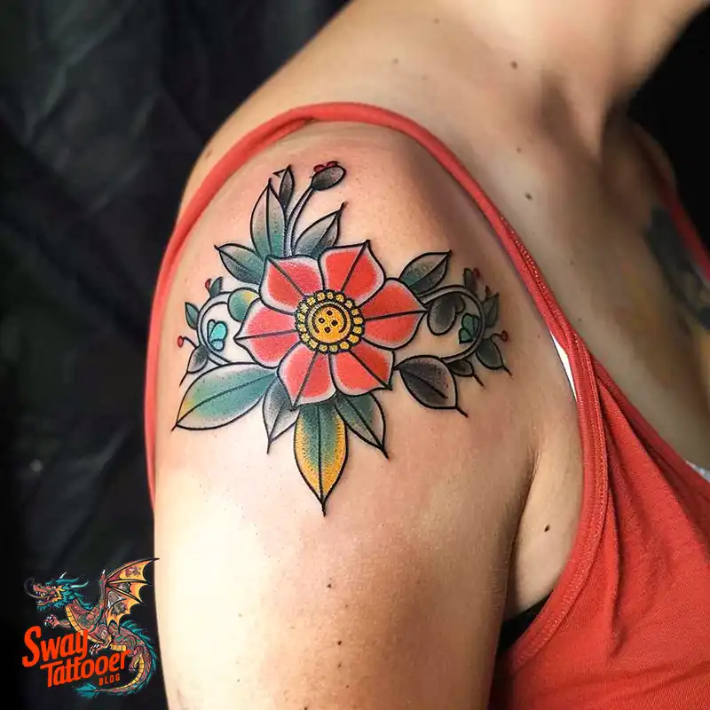 150 Women's Shoulder Tattoo Design Ideas: Your Next Ink 69 Women's Shoulder Tattoo