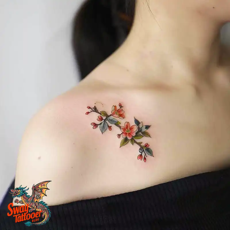 150 Women's Shoulder Tattoo Design Ideas: Your Next Ink 64 Women's Shoulder Tattoo