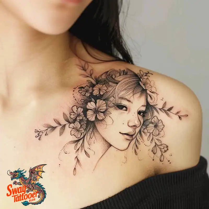 150 Women's Shoulder Tattoo Design Ideas: Your Next Ink 62 Women's Shoulder Tattoo