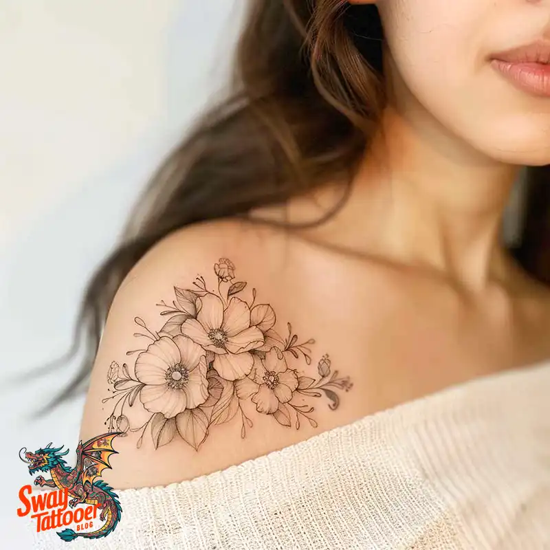 150 Women's Shoulder Tattoo Design Ideas: Your Next Ink 51 Women's Shoulder Tattoo