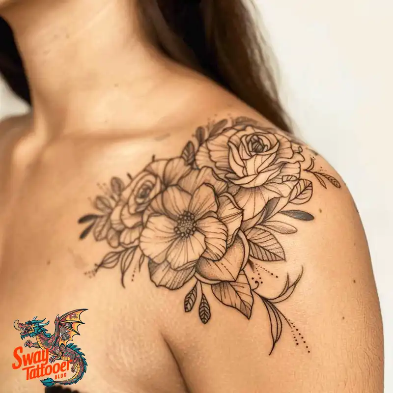 150 Women's Shoulder Tattoo Design Ideas: Your Next Ink 52 Women's Shoulder Tattoo