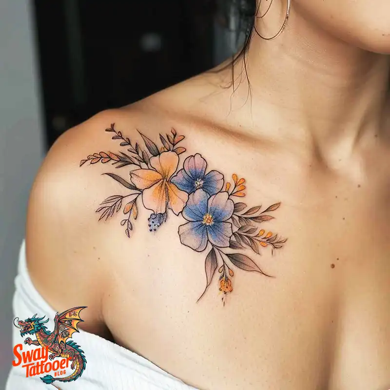 150 Women's Shoulder Tattoo Design Ideas: Your Next Ink 130 Women's Shoulder Tattoo