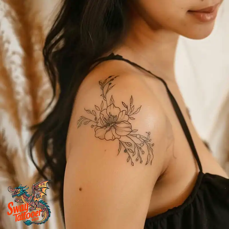 150 Women's Shoulder Tattoo Design Ideas: Your Next Ink 54 Women's Shoulder Tattoo