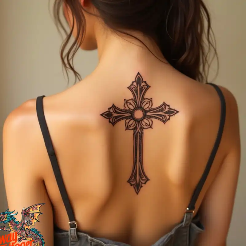 60 Wooden Cross Tattoo Designs: Timeless Symbol in Ink 15 wooden cross tattoo