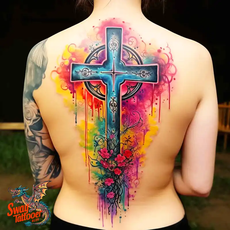 60 Wooden Cross Tattoo Designs: Timeless Symbol in Ink 55 wooden cross tattoo
