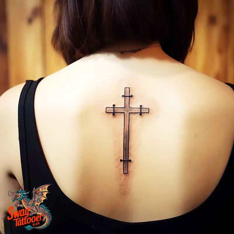 60 Wooden Cross Tattoo Designs: Timeless Symbol in Ink 39 wooden cross tattoo