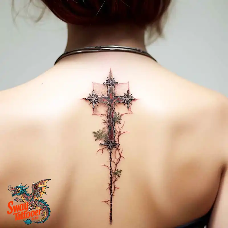 60 Wooden Cross Tattoo Designs: Timeless Symbol in Ink 40 wooden cross tattoo