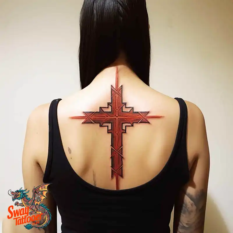 60 Wooden Cross Tattoo Designs: Timeless Symbol in Ink 36 wooden cross tattoo