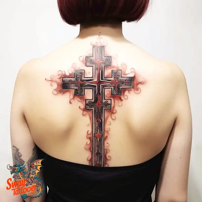 60 Wooden Cross Tattoo Designs: Timeless Symbol in Ink 35 wooden cross tattoo