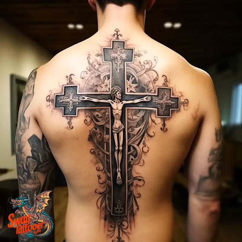 60 Wooden Cross Tattoo Designs: Timeless Symbol in Ink 33 wooden cross tattoo