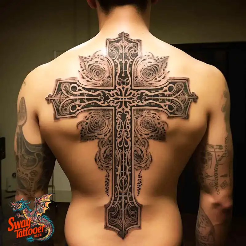 60 Wooden Cross Tattoo Designs: Timeless Symbol in Ink 31 wooden cross tattoo