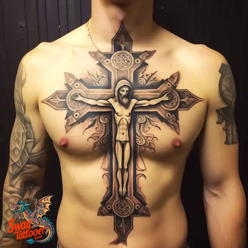 60 Wooden Cross Tattoo Designs: Timeless Symbol in Ink 26 wooden cross tattoo