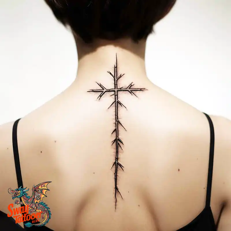 60 Wooden Cross Tattoo Designs: Timeless Symbol in Ink 52 wooden cross tattoo
