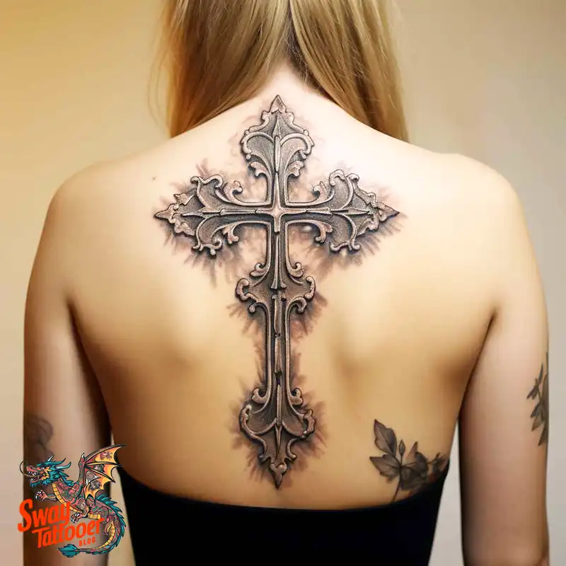 60 Wooden Cross Tattoo Designs: Timeless Symbol in Ink 19 wooden cross tattoo