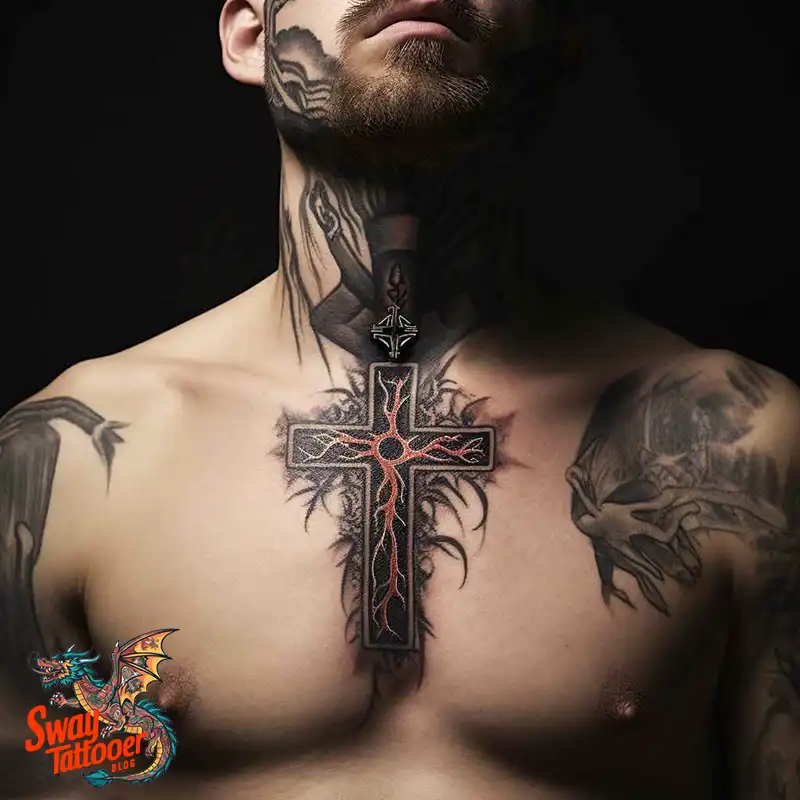 60 Wooden Cross Tattoo Designs: Timeless Symbol in Ink 24 wooden cross tattoo