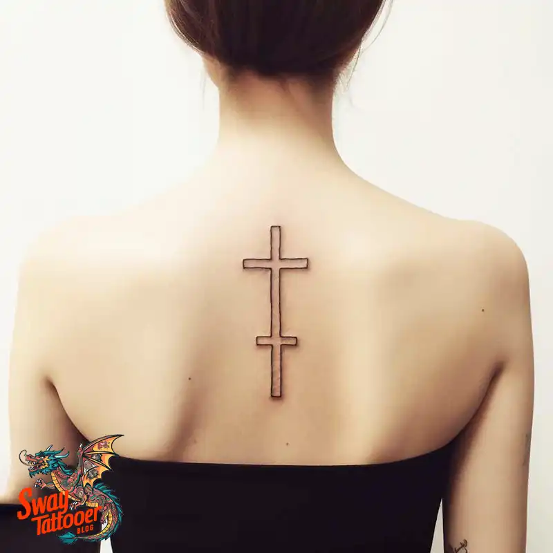 60 Wooden Cross Tattoo Designs: Timeless Symbol in Ink 51 wooden cross tattoo