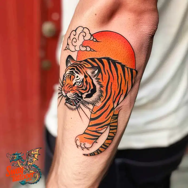 100 Yokai Japanese Tiger Tattoo Designs: Mystical Ink Spirit 86 Yokai Japanese Tiger Tattoo