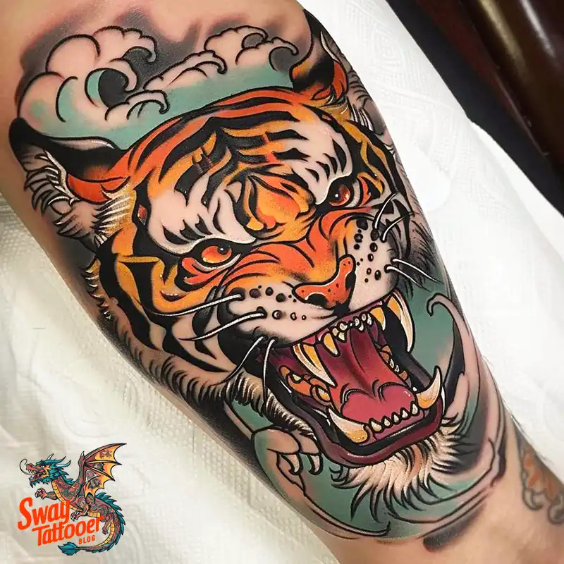 100 Yokai Japanese Tiger Tattoo Designs: Mystical Ink Spirit 72 Yokai Japanese Tiger Tattoo