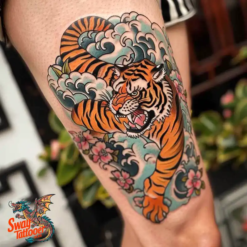 100 Yokai Japanese Tiger Tattoo Designs: Mystical Ink Spirit 69 Yokai Japanese Tiger Tattoo