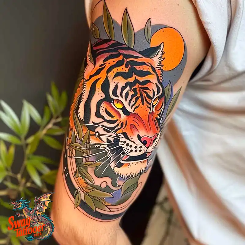 100 Yokai Japanese Tiger Tattoo Designs: Mystical Ink Spirit 66 Yokai Japanese Tiger Tattoo