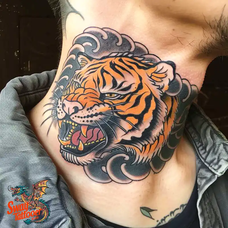 100 Yokai Japanese Tiger Tattoo Designs: Mystical Ink Spirit 65 Yokai Japanese Tiger Tattoo