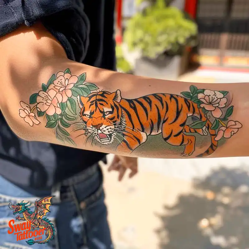 100 Yokai Japanese Tiger Tattoo Designs: Mystical Ink Spirit 60 Yokai Japanese Tiger Tattoo