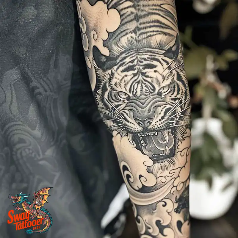 100 Yokai Japanese Tiger Tattoo Designs: Mystical Ink Spirit 73 Yokai Japanese Tiger Tattoo
