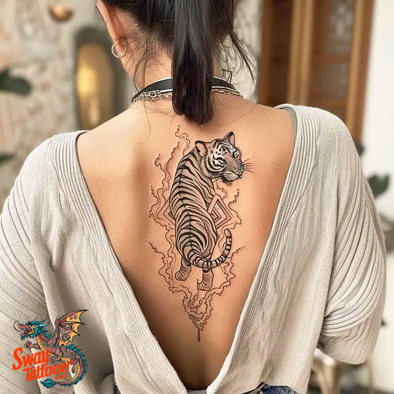 100 Yokai Japanese Tiger Tattoo Designs: Mystical Ink Spirit 53 Yokai Japanese Tiger Tattoo