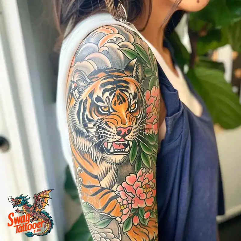 100 Yokai Japanese Tiger Tattoo Designs: Mystical Ink Spirit 48 Yokai Japanese Tiger Tattoo
