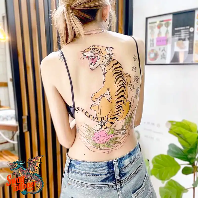 100 Yokai Japanese Tiger Tattoo Designs: Mystical Ink Spirit 38 Yokai Japanese Tiger Tattoo