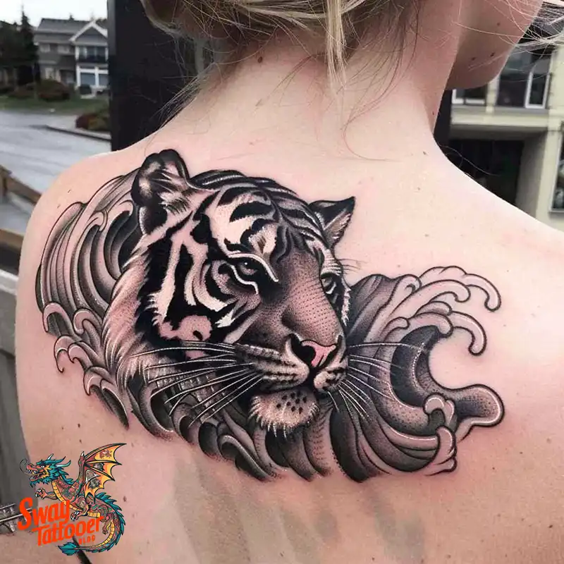 100 Yokai Japanese Tiger Tattoo Designs: Mystical Ink Spirit 35 Yokai Japanese Tiger Tattoo