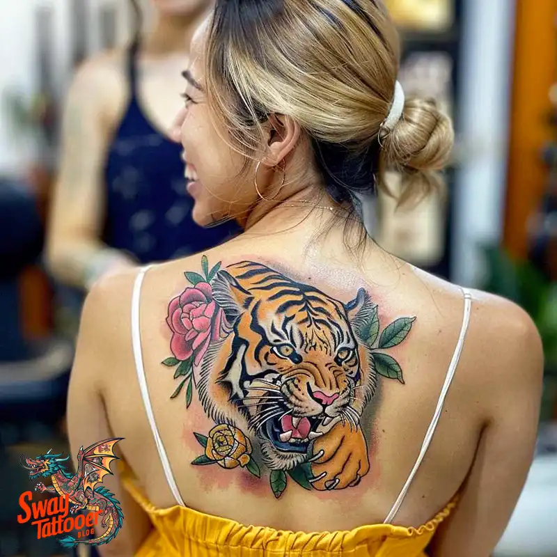 100 Yokai Japanese Tiger Tattoo Designs: Mystical Ink Spirit 32 Yokai Japanese Tiger Tattoo
