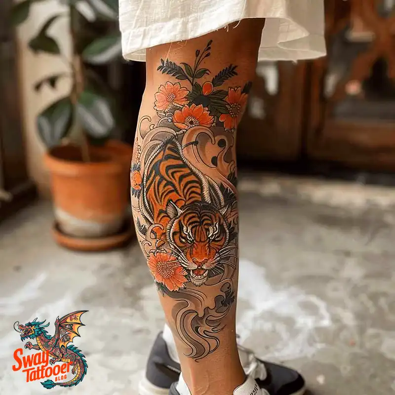 100 Yokai Japanese Tiger Tattoo Designs: Mystical Ink Spirit 26 Yokai Japanese Tiger Tattoo