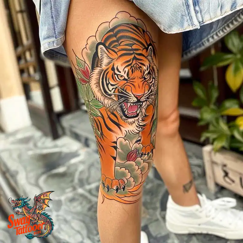 100 Yokai Japanese Tiger Tattoo Designs: Mystical Ink Spirit 28 Yokai Japanese Tiger Tattoo