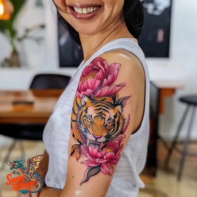 100 Yokai Japanese Tiger Tattoo Designs: Mystical Ink Spirit 30 Yokai Japanese Tiger Tattoo
