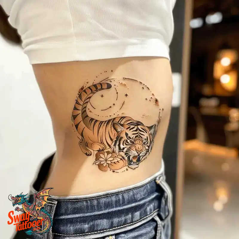 100 Yokai Japanese Tiger Tattoo Designs: Mystical Ink Spirit 22 Yokai Japanese Tiger Tattoo