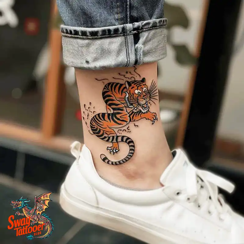 100 Yokai Japanese Tiger Tattoo Designs: Mystical Ink Spirit 20 Yokai Japanese Tiger Tattoo
